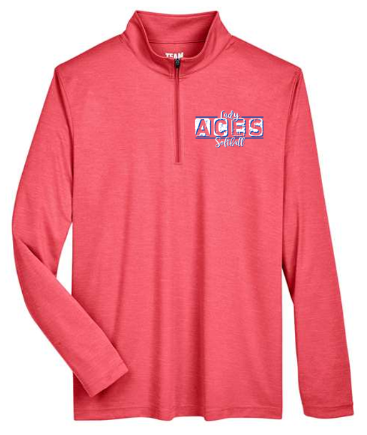 Thumbnail: Men's Block Lady Aces Quarter-Zip