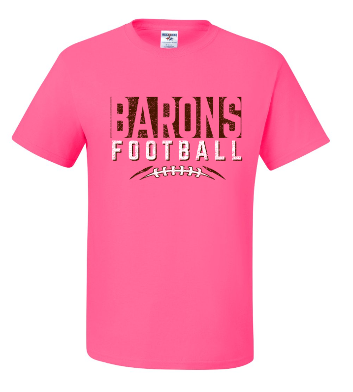 Thumbnail: Barons Cutout Football Tee