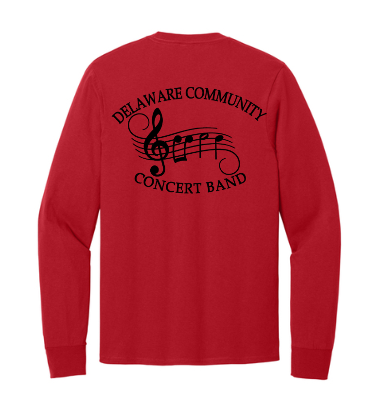 Thumbnail: DCCB Long Sleeve Logo Back of Shirt - Front Name Can be Added