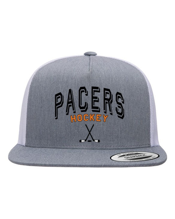 Thumbnail: Pacers Shadow Hockey Flat Bill Trucker Hat