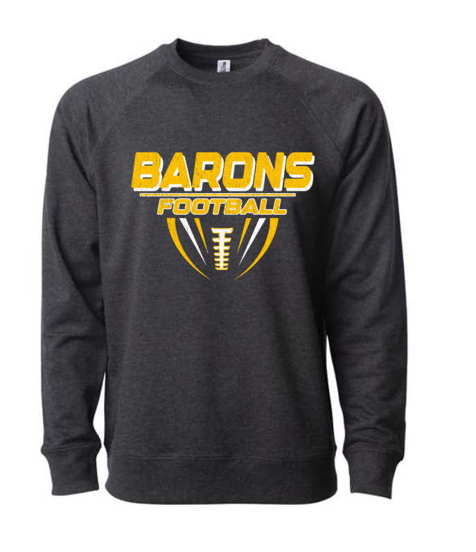 Thumbnail: Bottom Football Loopback Lightweight Crewneck