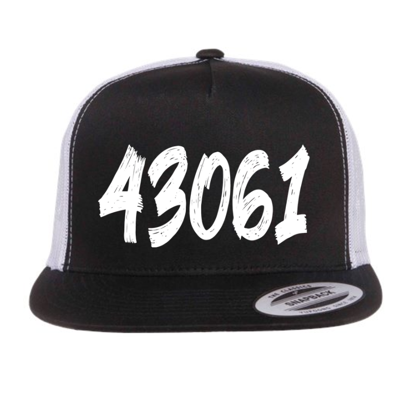 Handwritten ZC Flat Bill Trucker Hat