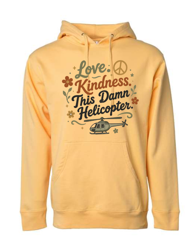 Thumbnail: This Damn Helicopter Earthy Hoodie