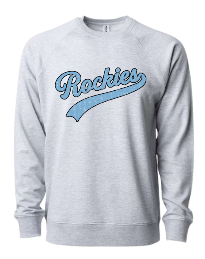 Thumbnail: Rockies Swoosh Lightweight Loopback Crewneck
