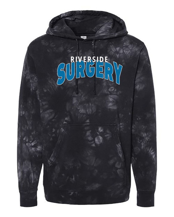 Thumbnail: Riverside Surgery Tie Dye Hoodie