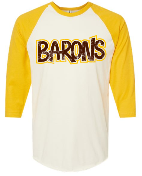 Barons Outline Raglan Shirt