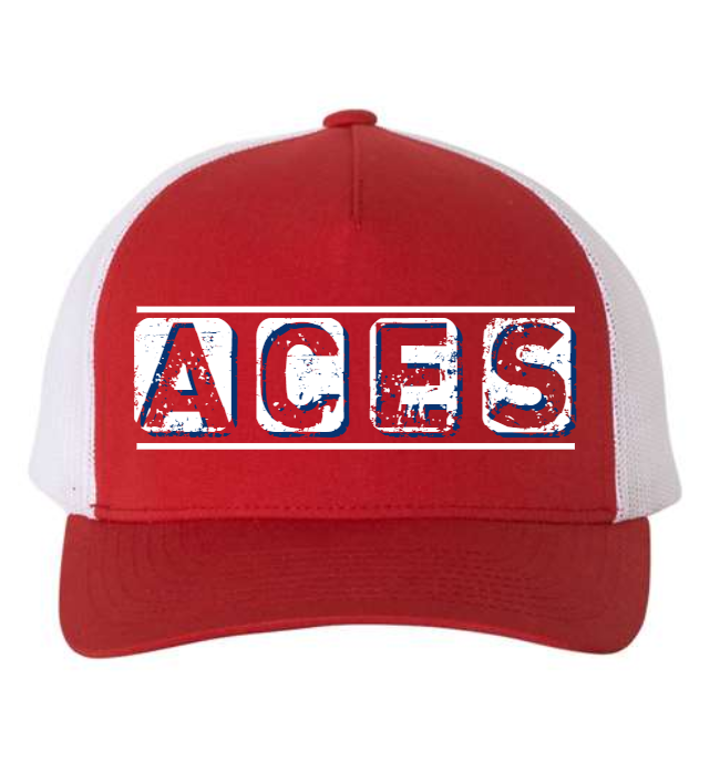 Thumbnail: Block Aces Curved Bill Trucker Hat