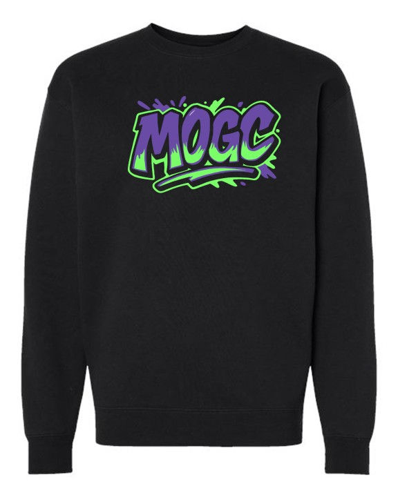 Graffiti Logo Traditional Crewneck Sweatshirt