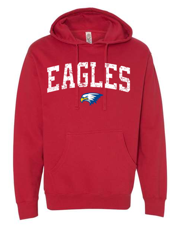 Thumbnail: Retro Eagles Traditional Midweight Hoodie