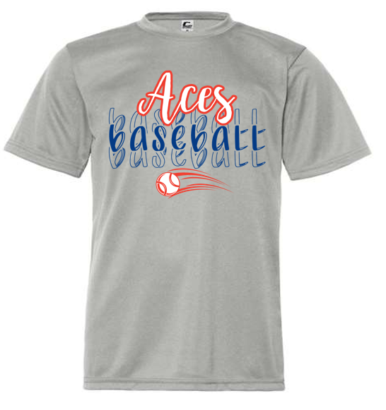 Thumbnail: Youth *Performance* Aces Baseball Handwrite Tee