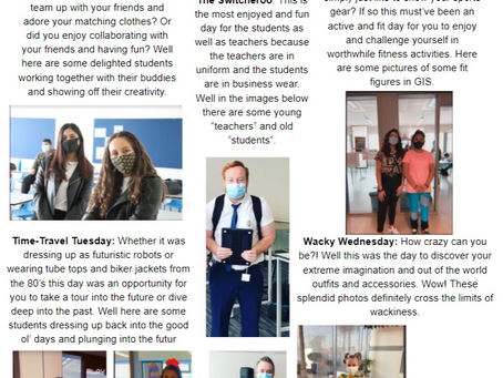 A Little Peek on Spirit Week