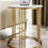 Thumbnail: Marble Collection Cage Side Tables