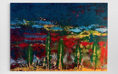 Ein Buntes Bild voller Bäume