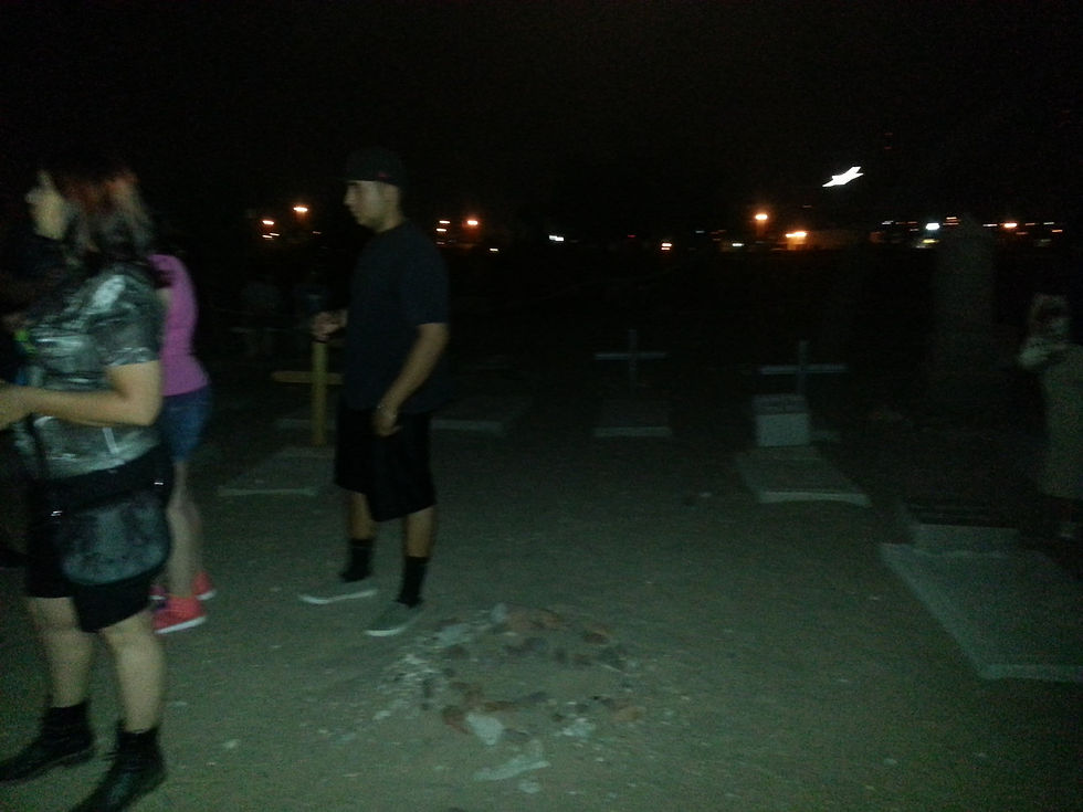Ghost Girl, Concordia Cemetery