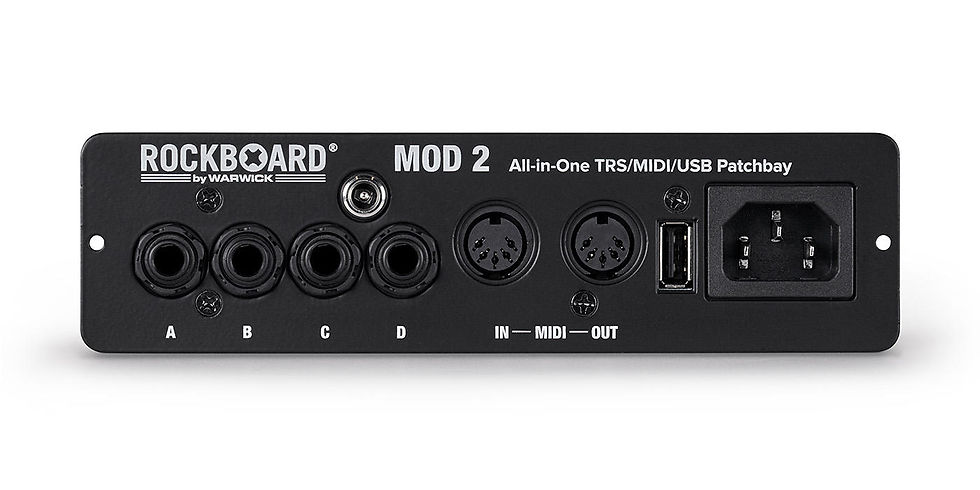 MOD 2 V2 - All-in-One TRS, MIDI & USB Patchbay | ROCKGEAR Japan