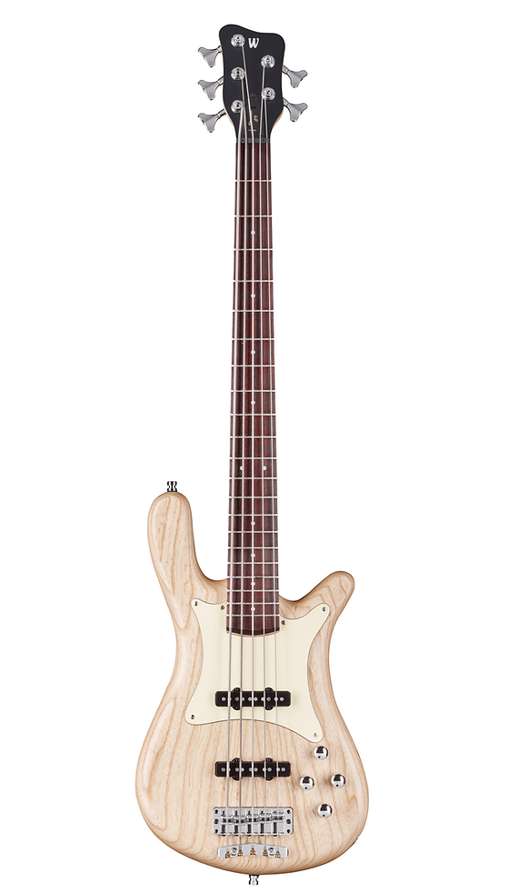 堅実な究極の Streamer CV 5 Natural Satin | Warwick Japan ベース