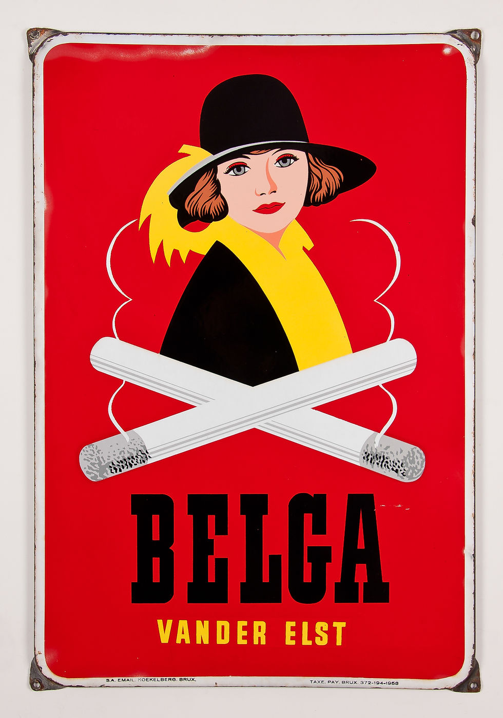 Het geëmailleerd bord in de publiciteit: vijf belangrijke Belgische ontwerpers