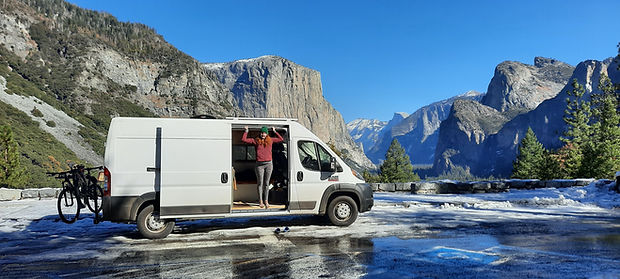 promaster van in yosemite valley