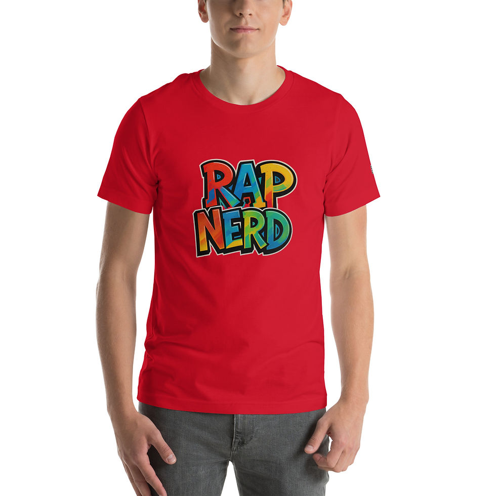 Thumbnail: RAP NERD GRAFFITI T-SHIRT