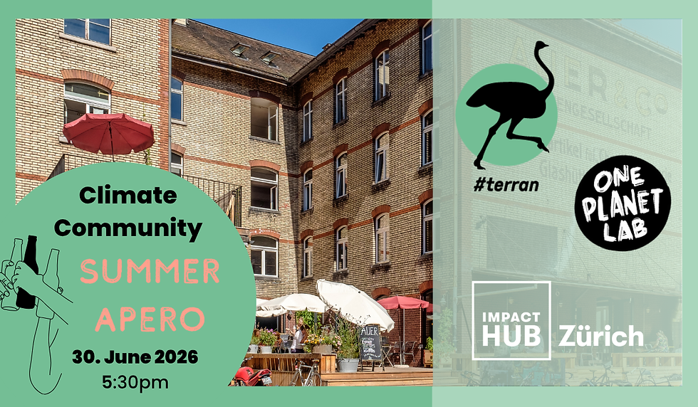 Climate Community Summer Apéro