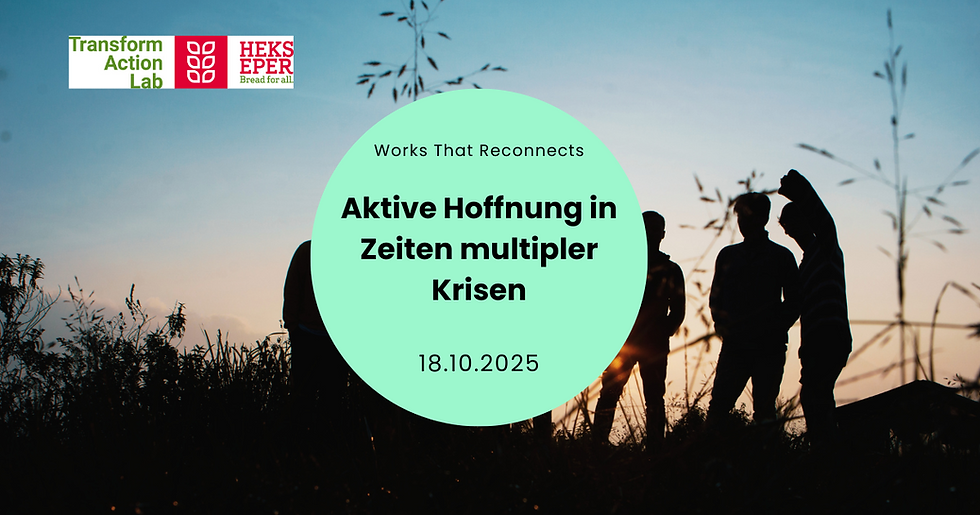Aktive Hoffnung in Zeiten multipler Krisen