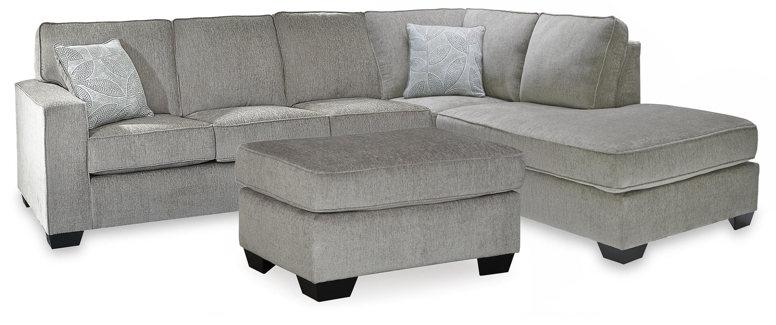 Altari 2-Piece Sleeper Sectional and Ottoman