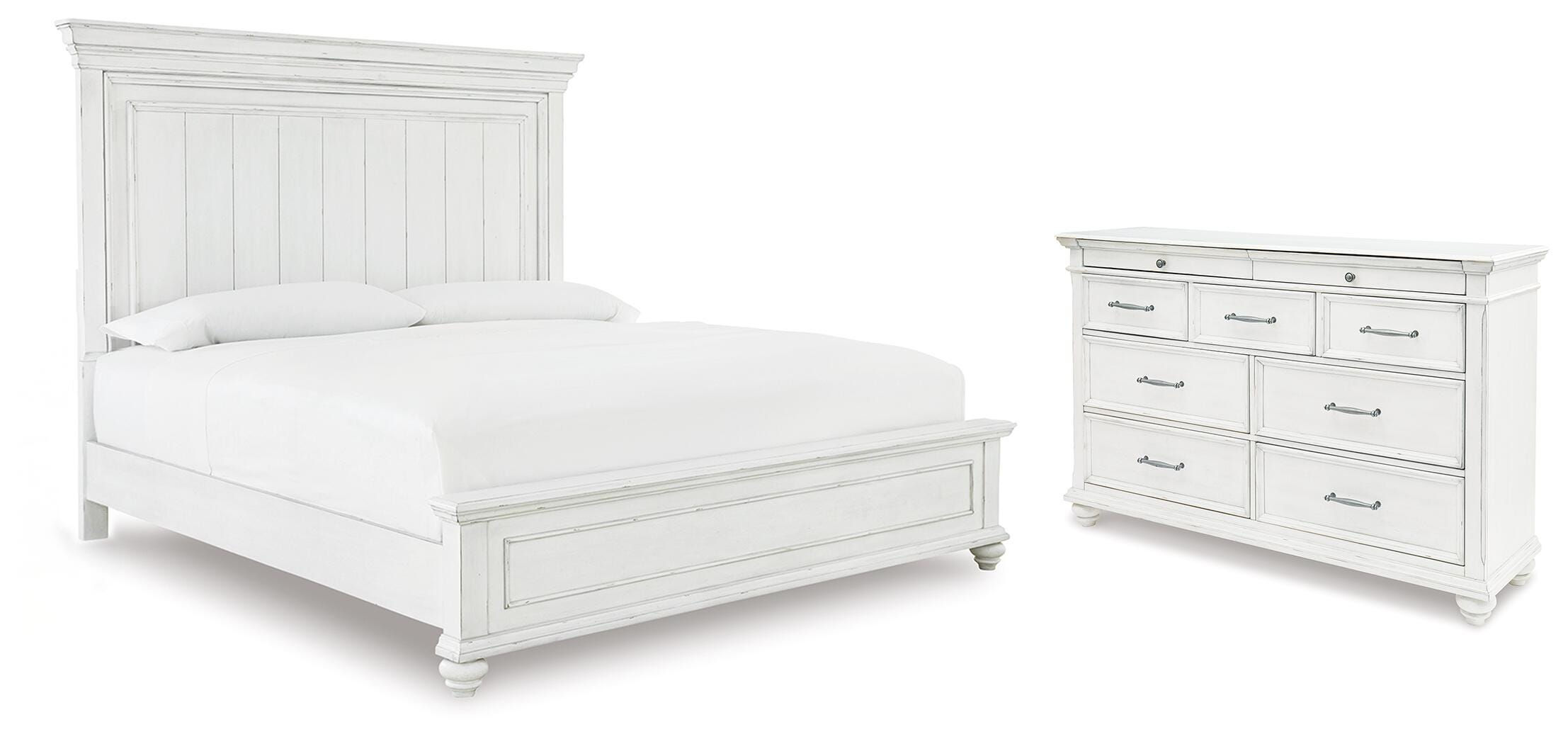 Kanwyn Queen Panel Bed and Dresser