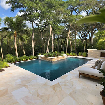 Florida landscaping and marble pool deck.jpg