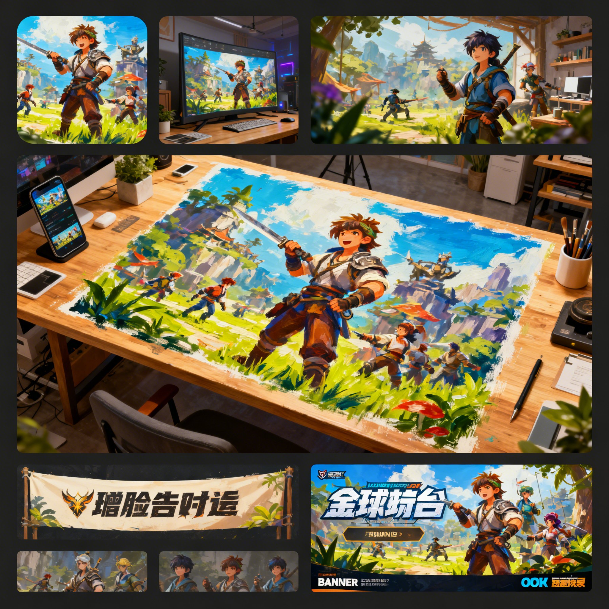 Key Visual System For Multi-Surface Campaigns | NextMars