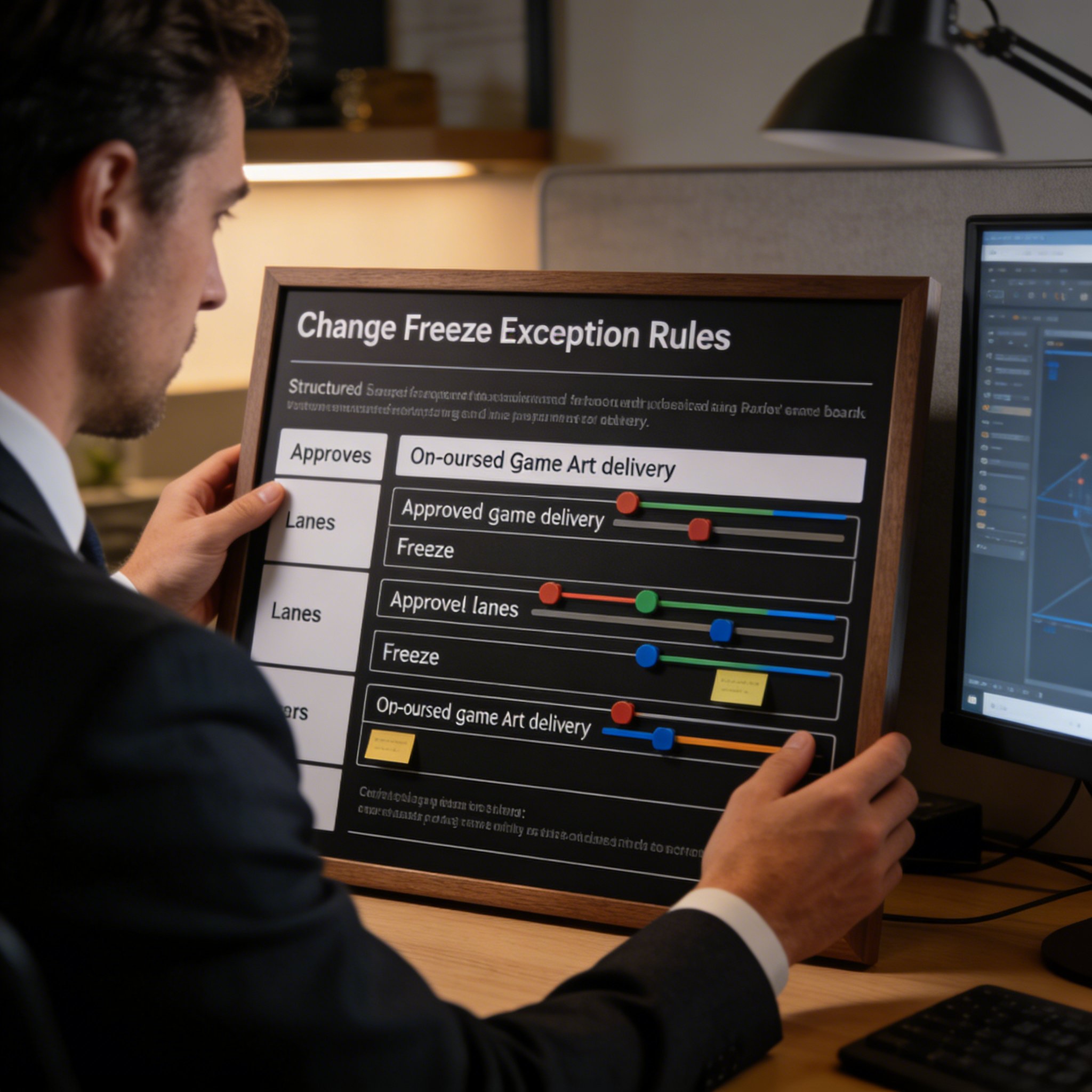 Game Art Outsourcing Studio Change Freeze Exception Rules | NextMars