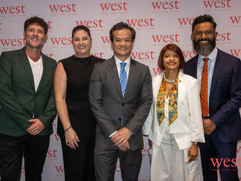 Dean Boone, Romina Bousimon,  Anoulack Chanthivong MP, Sonia Gandhi, James Jegasothy