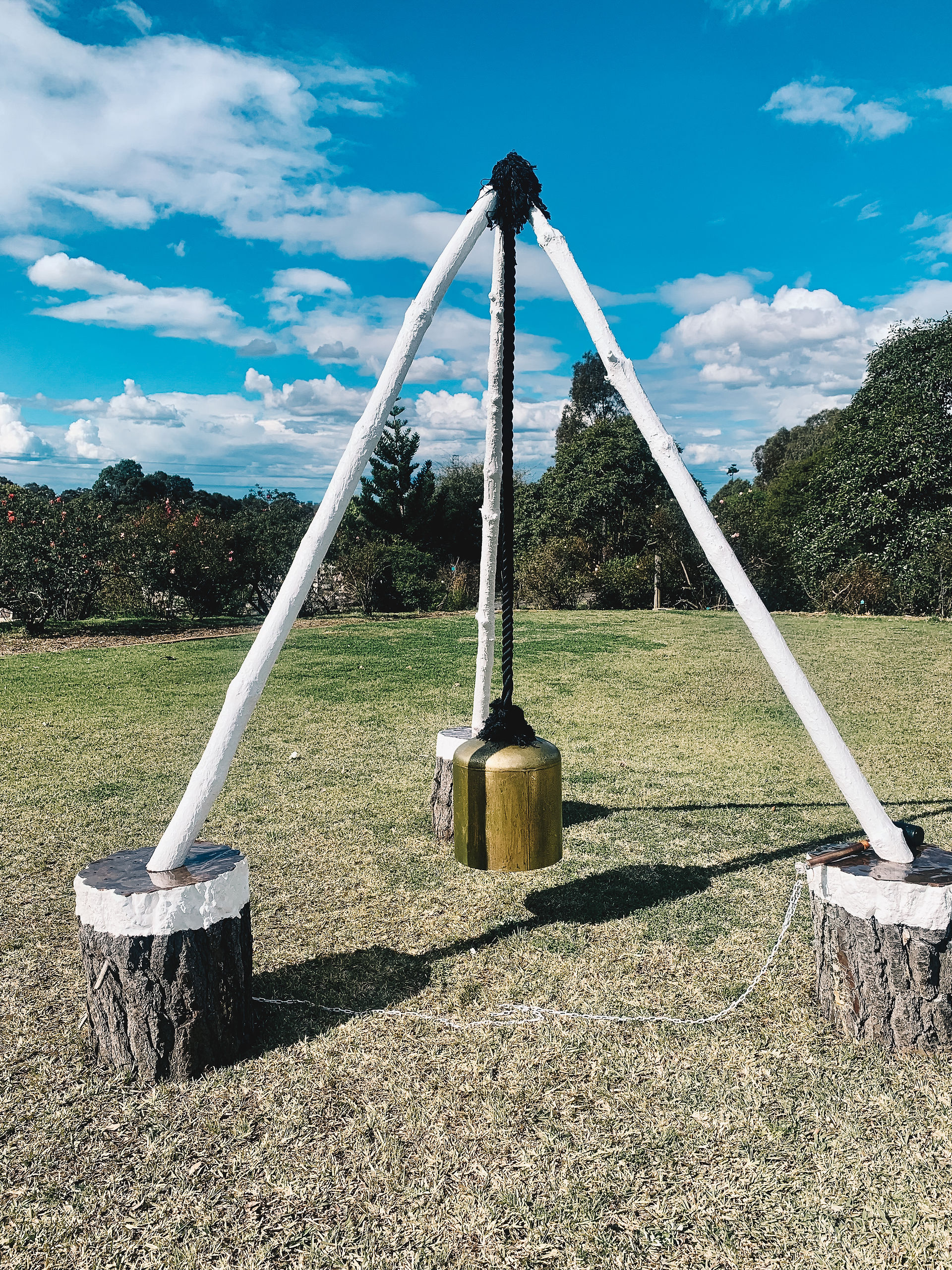 sculpture in the sun