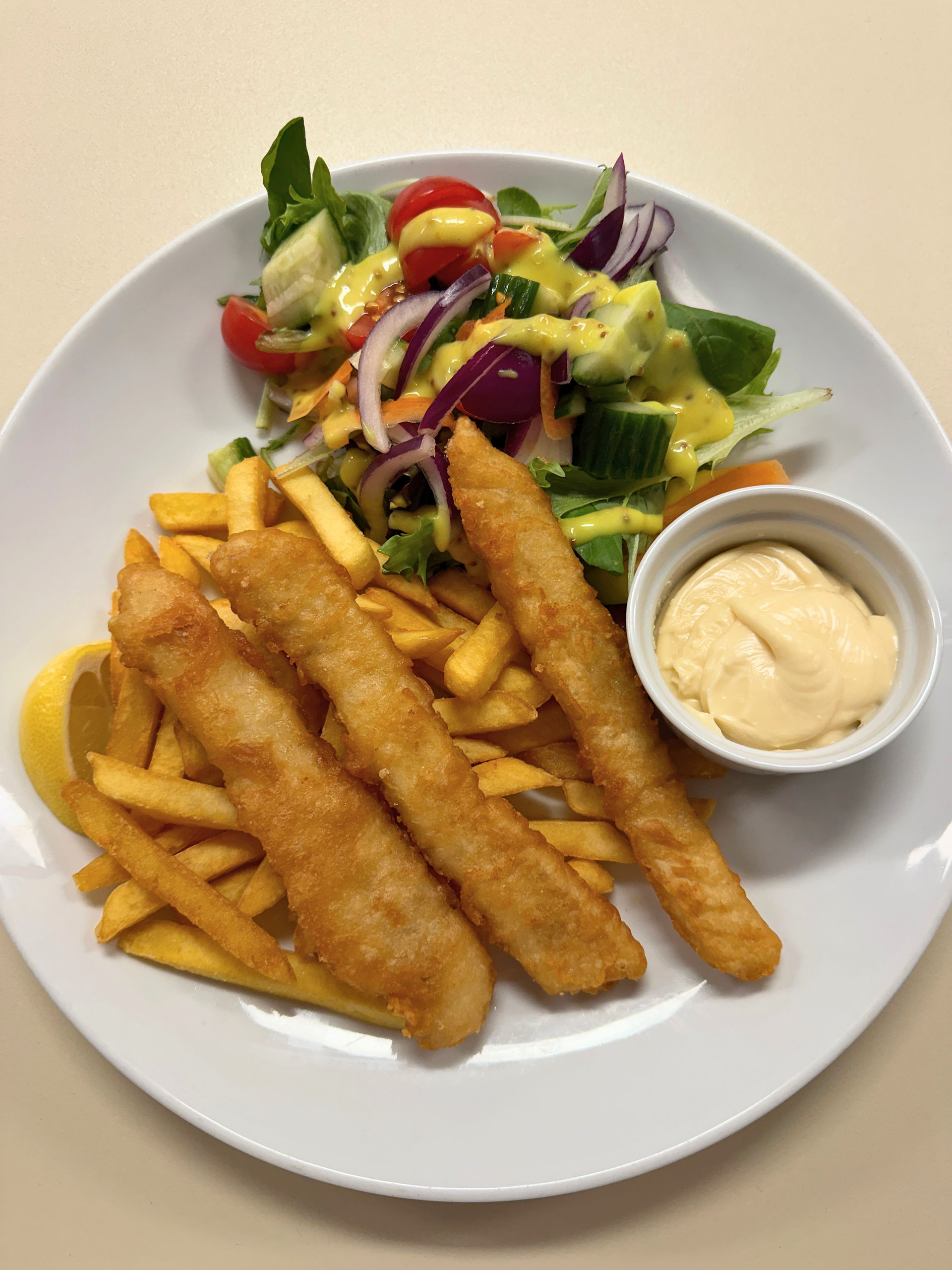 Fish and Chips at Oakdale Workers Club, Wollondilly