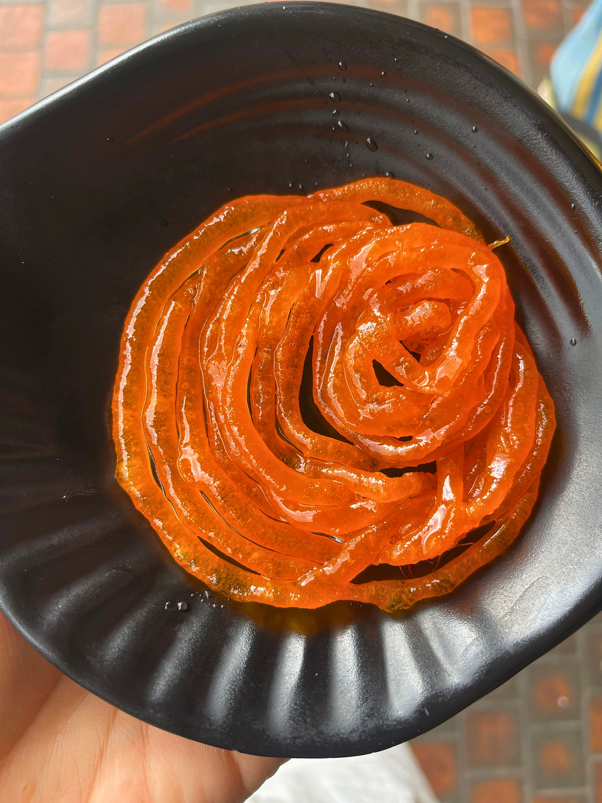 Freshly cooked jalebi, Chatkaaz Sweets & Namkeen, Harris Park