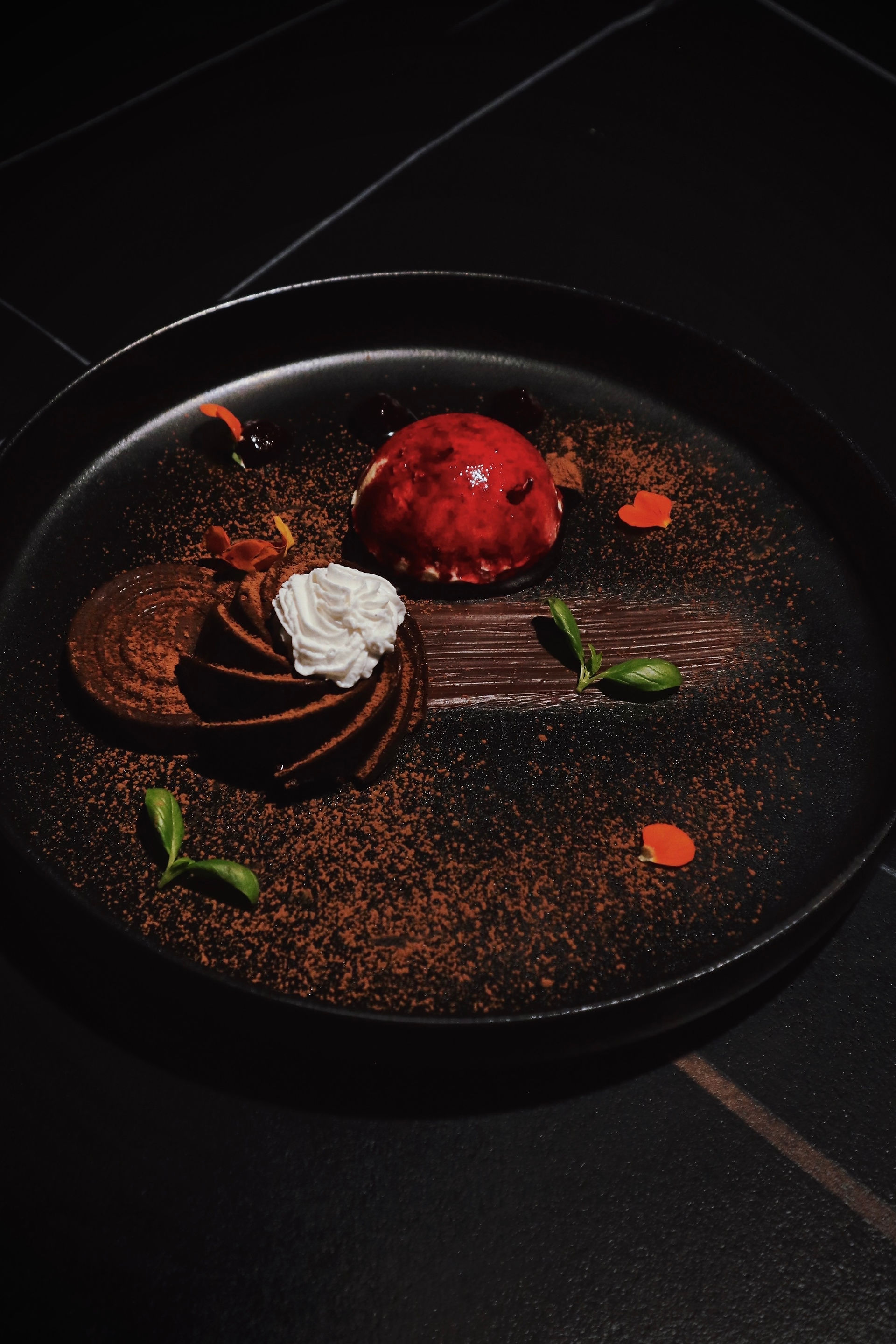 Oribu wasabi Belgian dark chocolate truffles