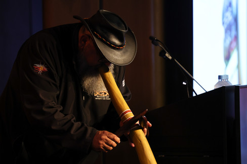 Indigenous elder Uncle Brendan Kerin