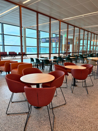 Western Sydney International (Nancy-Bird Walton) Airport departures waiting area