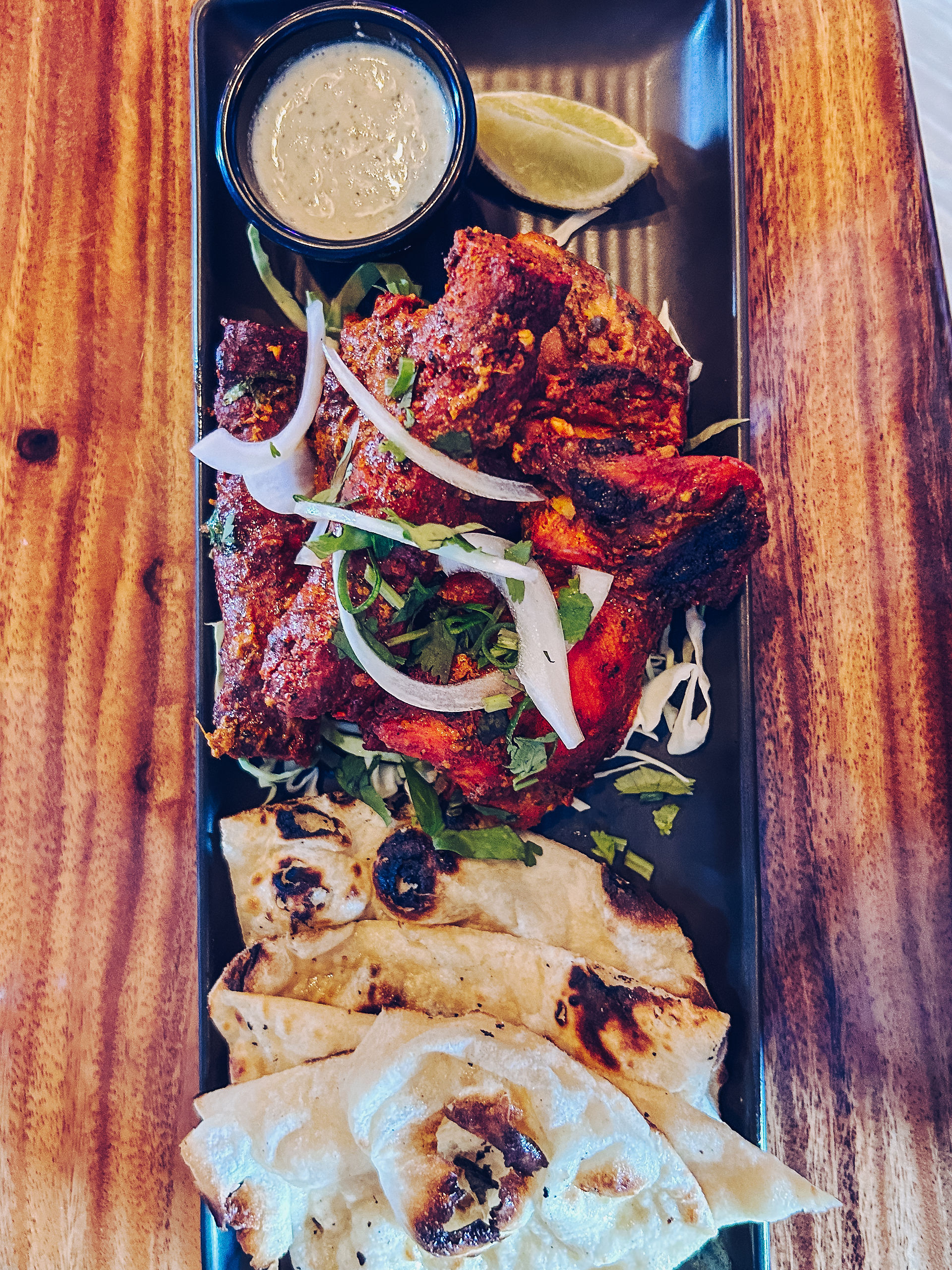 chicken tikka dish