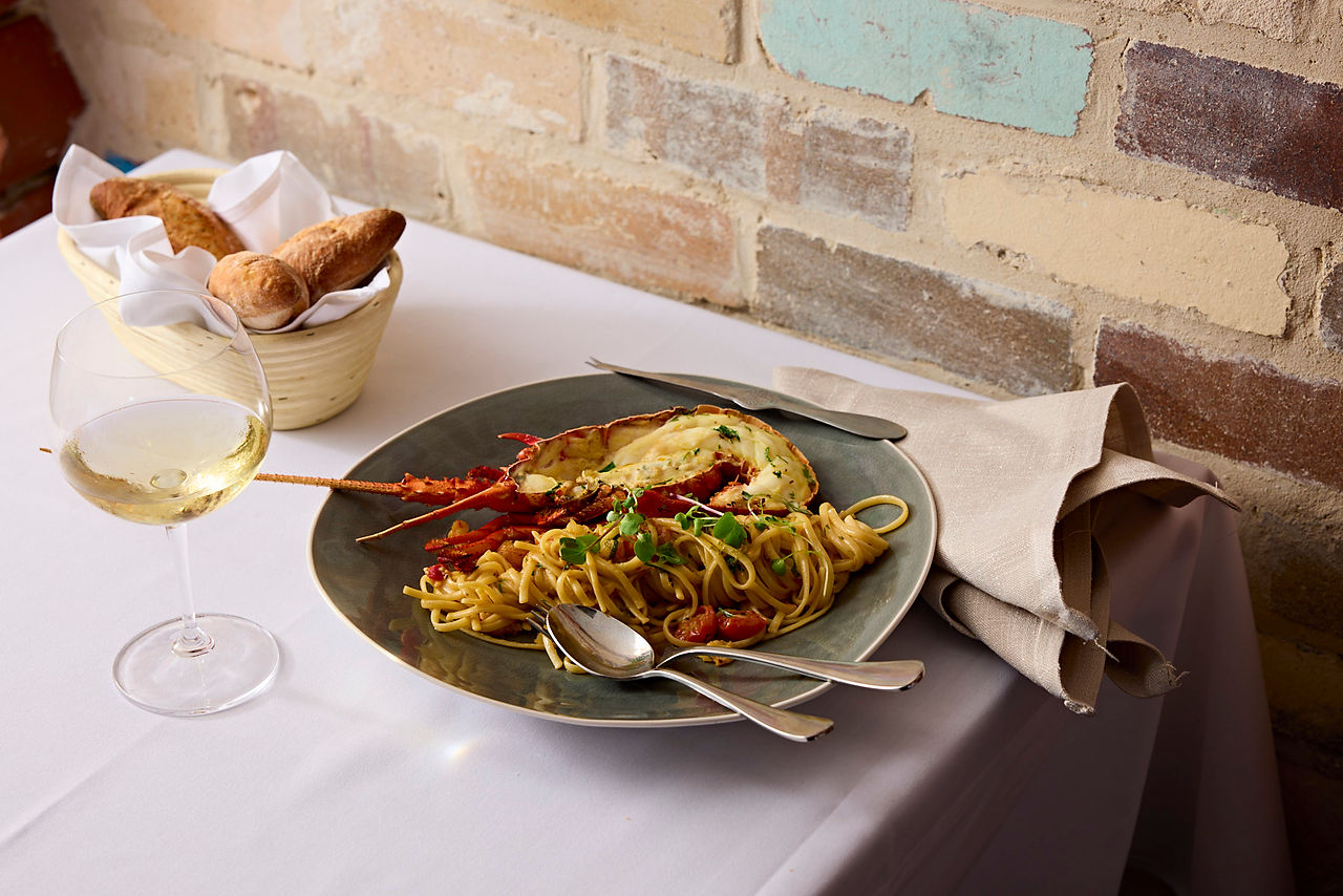 Entrata Lobster pasta