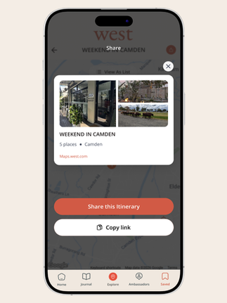 The WEST Journal App