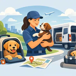 Safe Puppy Transportation Services for Your New Pup