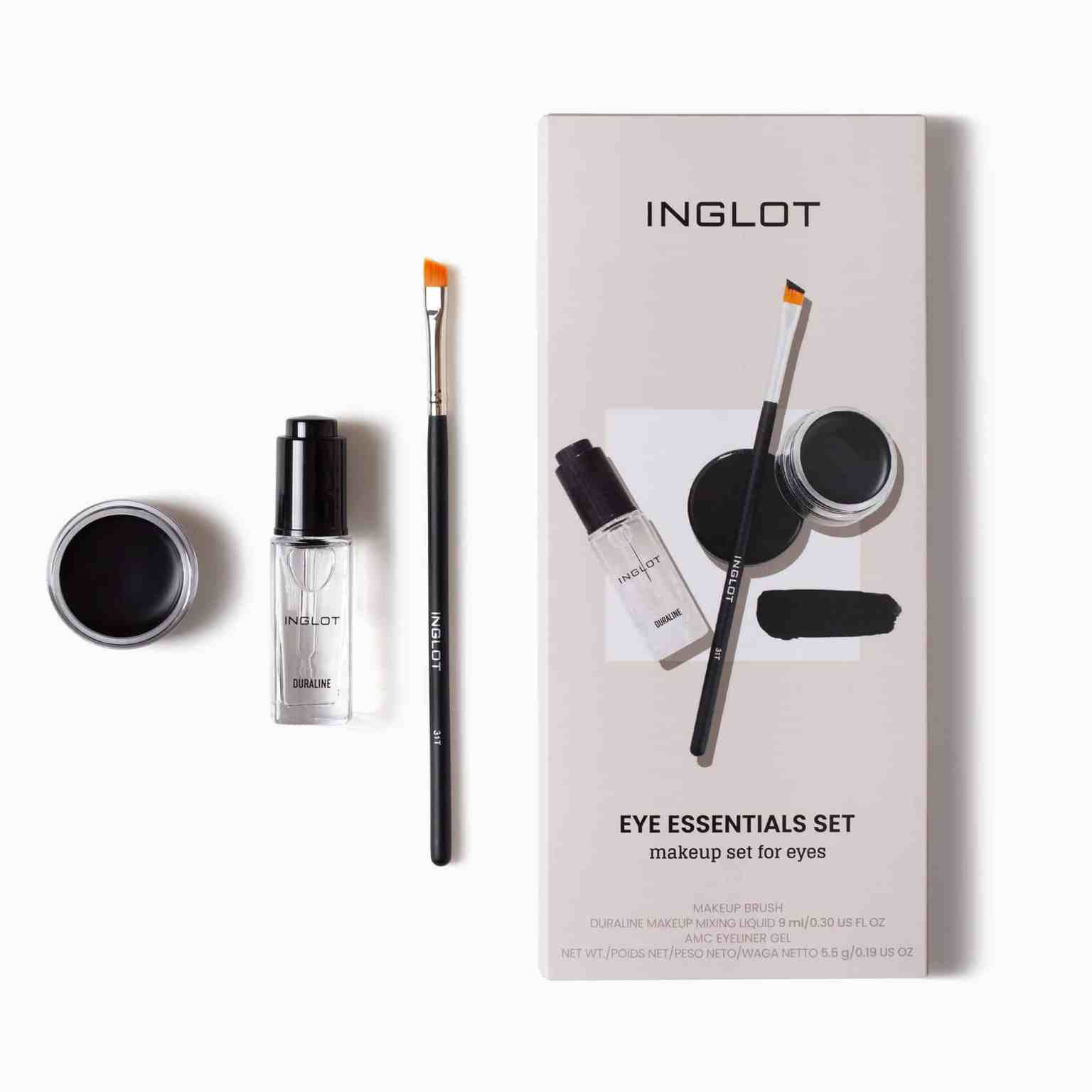 Gel Eyeliner in Schwarz Set