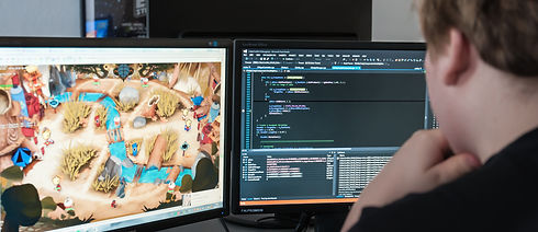 Gaming code on a computer