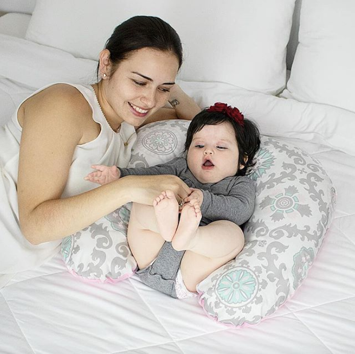 Miniatura: Maternelle - Almohada de Lactancia 5 en 1 - Azul Nubes
