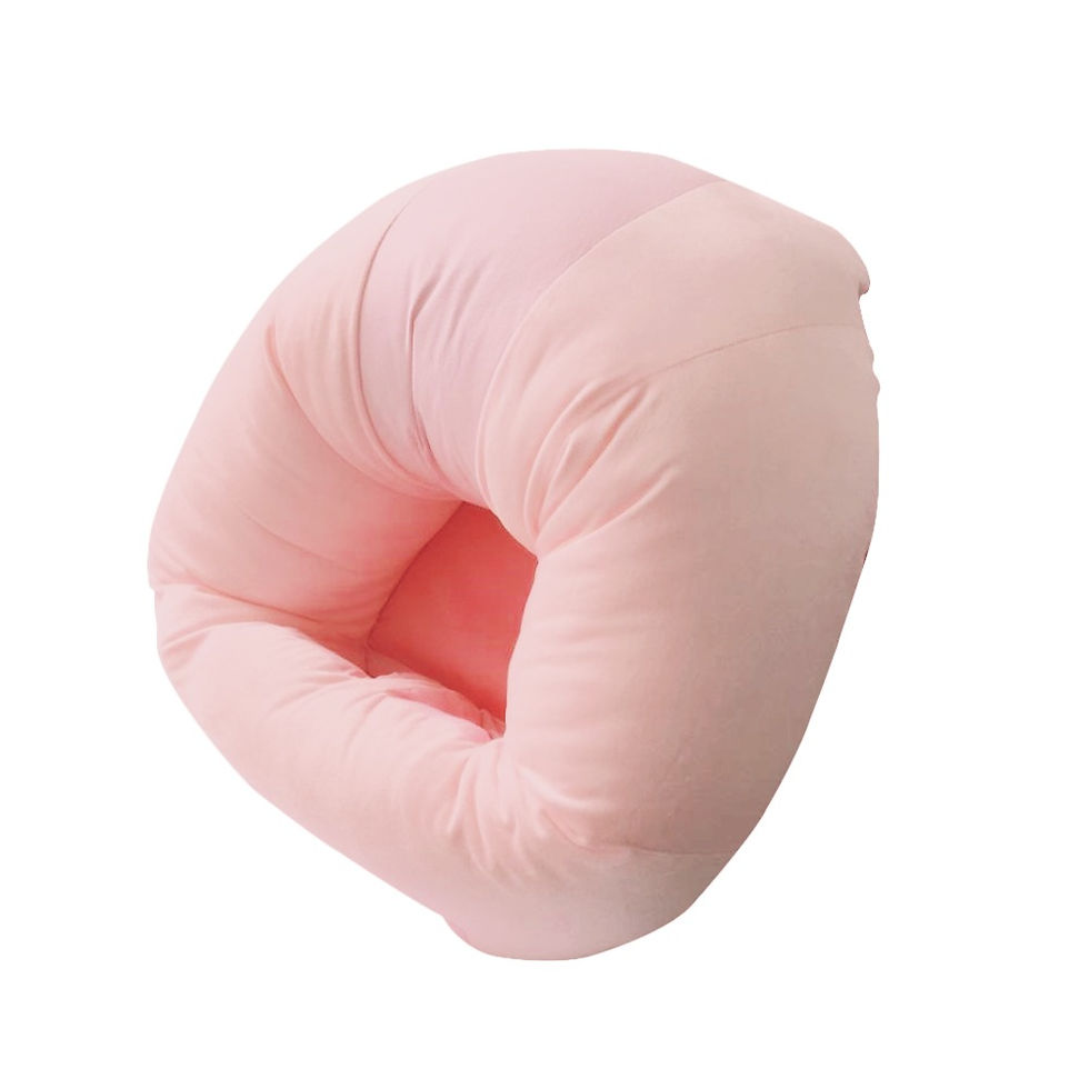 Miniatura: Maternelle - Puff de Bebé - Rosado Plush