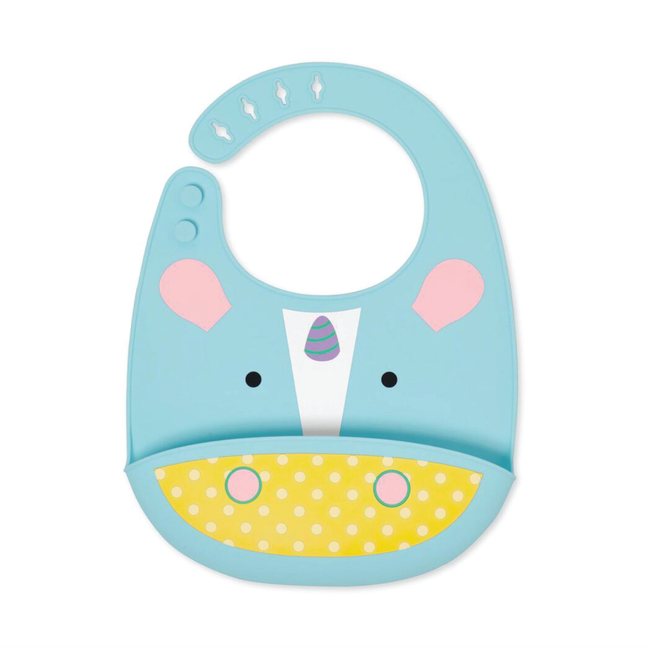 Skip Hop - Babero de Silicona Unicornio