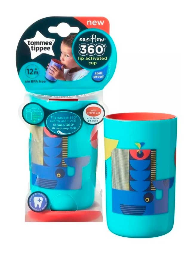 Miniatura: Tommee Tippee - Vaso Antiderrame 360° 8oz - Ballena