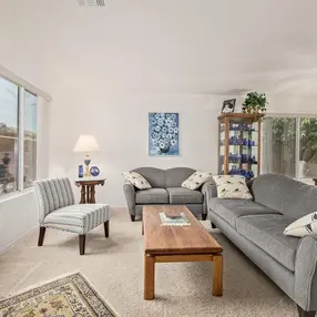Backyard includes new landscaping and premium turf. View fence backs to greenbelt.