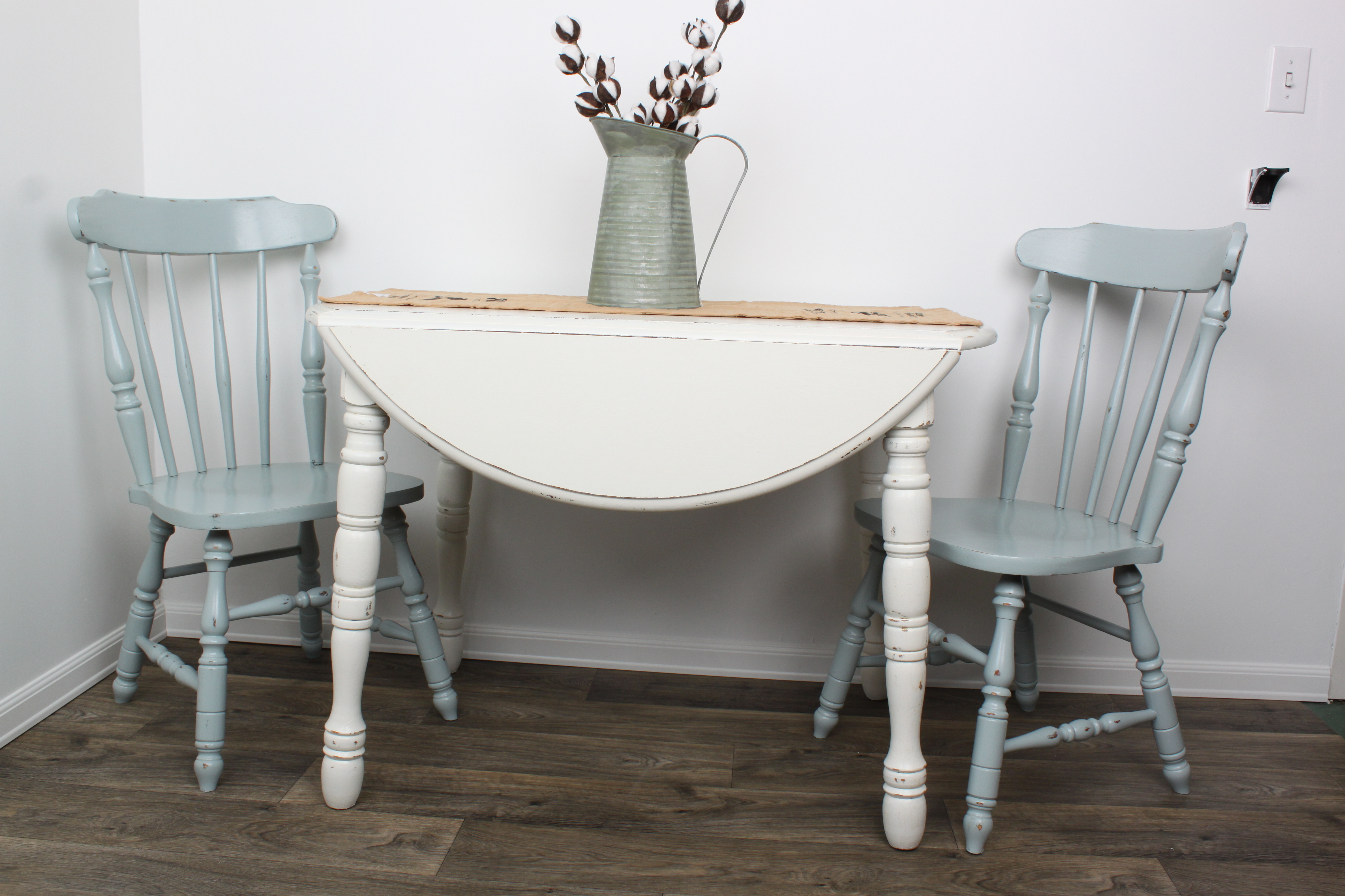 Drop-Leaf Table & Chairs