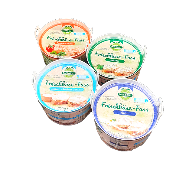 FAIR & GUT Frischkäsefass